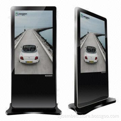 Video advertising player with USB slot